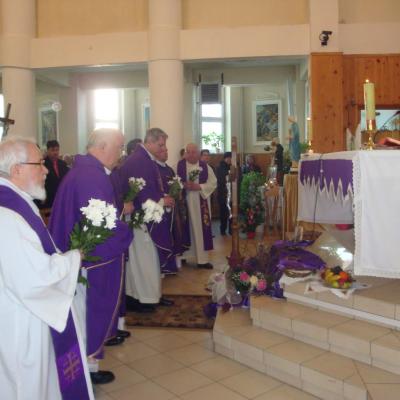18 martie: Moineşti: Celebrarea de încheiere a misiunilor populare