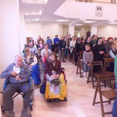 19 martie: Iaşi: Sărbătorindu-l pe sfântul Iosif, patronul Căminului de Bătrâni din Bucium
