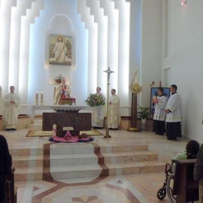 19 martie: Iaşi: Sărbătorindu-l pe sfântul Iosif, patronul Căminului de Bătrâni din Bucium