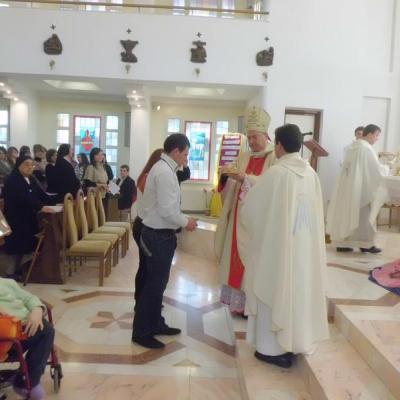 19 martie: Iaşi: Sărbătorindu-l pe sfântul Iosif, patronul Căminului de Bătrâni din Bucium