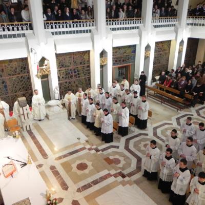 19 martie: Iaşi (ITRC): Hramul Seminarului şi instituirea de lectori şi acoliţi