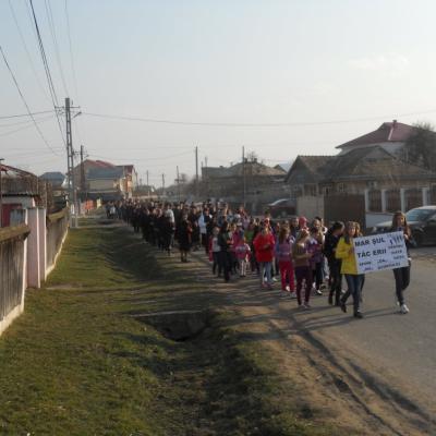 25 martie: Tămăşeni: Marşul tăcerii pentru viaţă