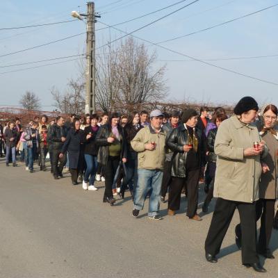 25 martie: Tămăşeni: Marşul tăcerii pentru viaţă