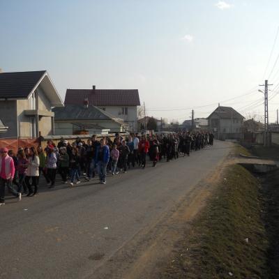 25 martie: Tămăşeni: Marşul tăcerii pentru viaţă