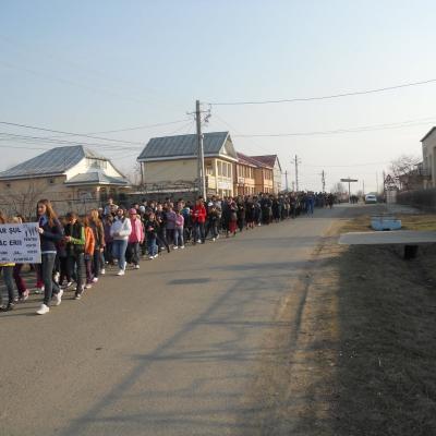 25 martie: Tămăşeni: Marşul tăcerii pentru viaţă