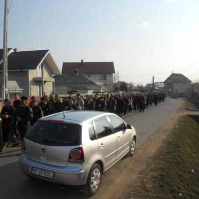 25 martie: Tămăşeni: Marşul tăcerii pentru viaţă