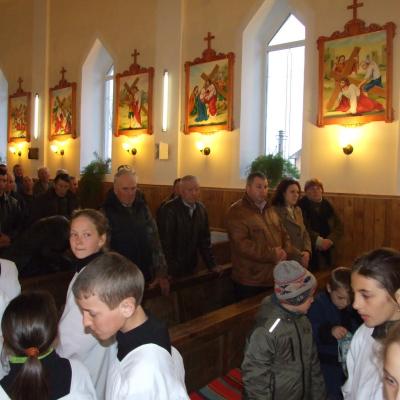28 martie: Focuri: Focuri: Misiuni populare şi "Peregrinatio Mariae". Încheierea