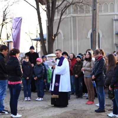 31 martie: Buruieneşti: Calea Crucii