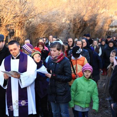 31 martie: Buruieneşti: Calea Crucii