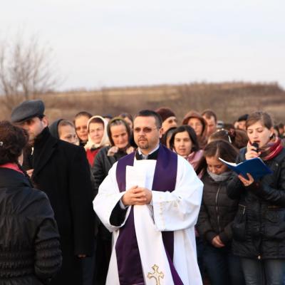 31 martie: Buruieneşti: Calea Crucii