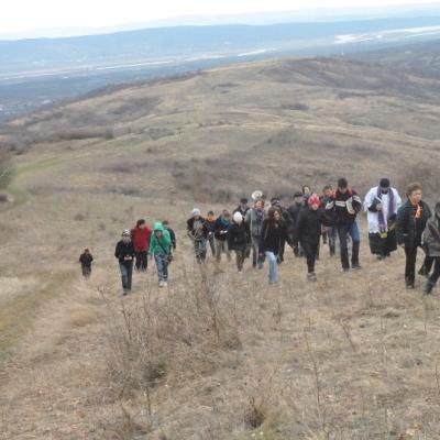 31 martie: Valea Mare: Crucea Asociaţiei Kolping Moldova