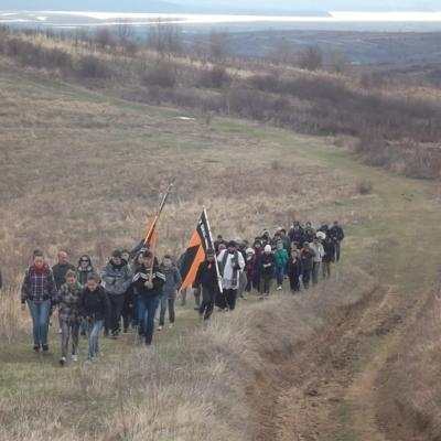 31 martie: Valea Mare: Crucea Asociaţiei Kolping Moldova