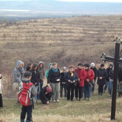 31 martie: Valea Mare: Crucea Asociaţiei Kolping Moldova