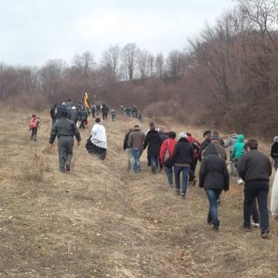 31 martie: Valea Mare: Crucea Asociaţiei Kolping Moldova