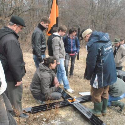 31 martie: Valea Mare: Crucea Asociaţiei Kolping Moldova