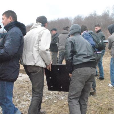 31 martie: Valea Mare: Crucea Asociaţiei Kolping Moldova