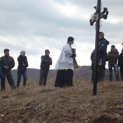 31 martie: Valea Mare: Crucea Asociaţiei Kolping Moldova