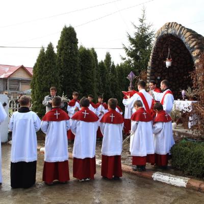 1 aprilie: Buruieneşti: Procesiunea de Florii