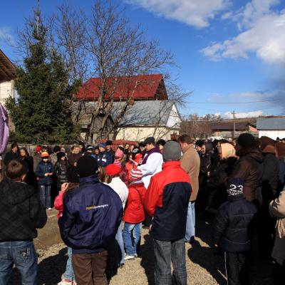 1 aprilie: Buruieneşti: Procesiunea de Florii