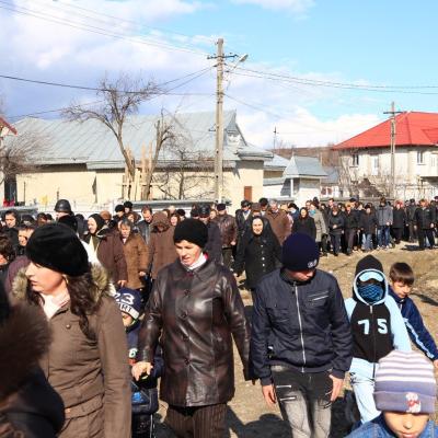 1 aprilie: Buruieneşti: Procesiunea de Florii