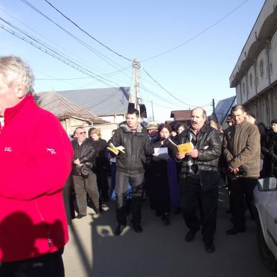 1 aprilie: Târgu Ocna: Procesiune la Calea Sfintei Cruci