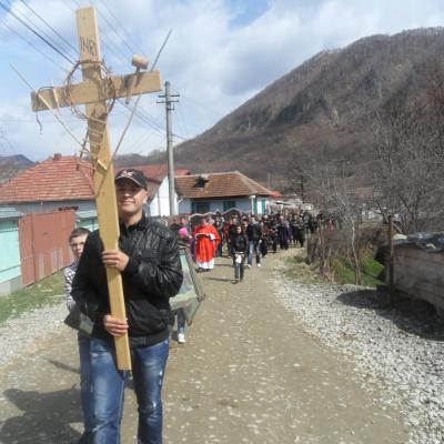 1 aprilie: Bogata: Duminica Floriilor - Ziua tinerilor la nivel parohial