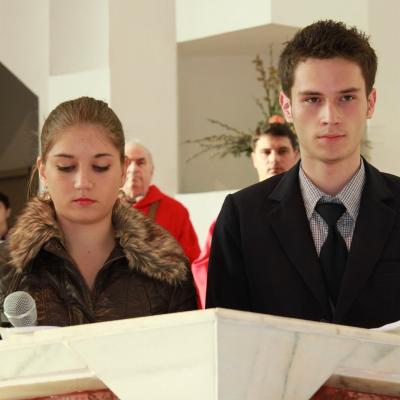 1 aprilie: Bacău: Procesiune de Florii pe străzile oraşului