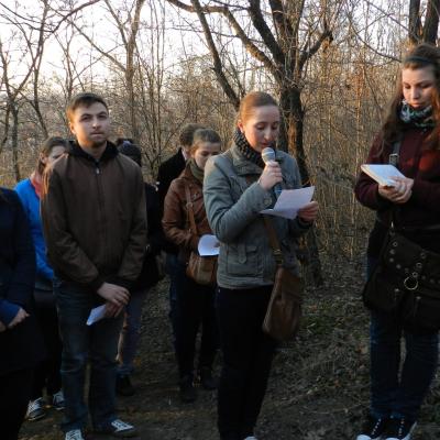 2 aprilie: Iaşi: Calea Sfintei Cruci pe Dealul Cetăţuii