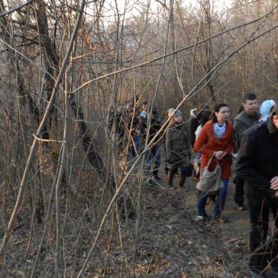 2 aprilie: Iaşi: Calea Sfintei Cruci pe Dealul Cetăţuii