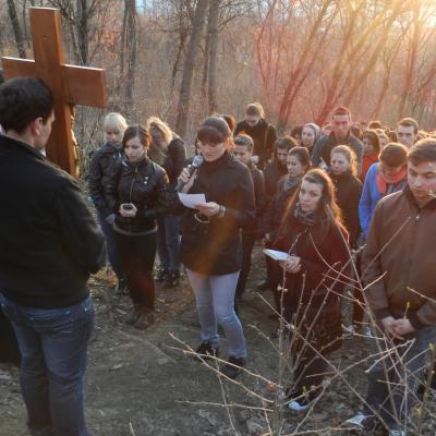 2 aprilie: Iaşi: Calea Sfintei Cruci pe Dealul Cetăţuii