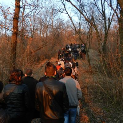 2 aprilie: Iaşi: Calea Sfintei Cruci pe Dealul Cetăţuii