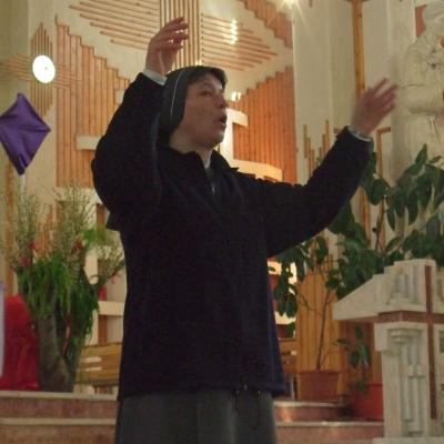 4 aprilie: Bacău: Calea crucii în variantă scenică
