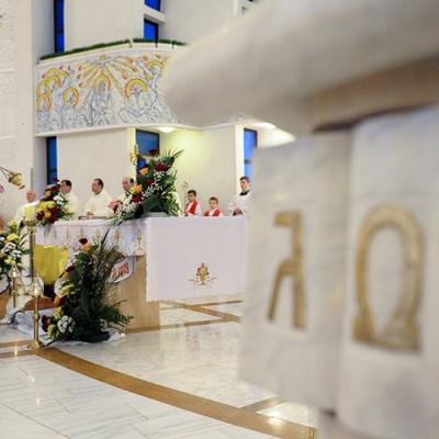 5 aprilie: Iaşi: Liturghia Cinei Domnului. Foto: Adrian Cuba