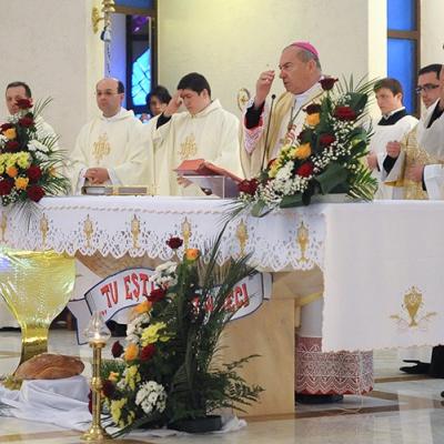 5 aprilie: Iaşi: Liturghia Cinei Domnului. Foto: Adrian Cuba