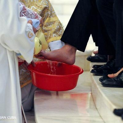 5 aprilie: Iaşi: Liturghia Cinei Domnului. Foto: Adrian Cuba
