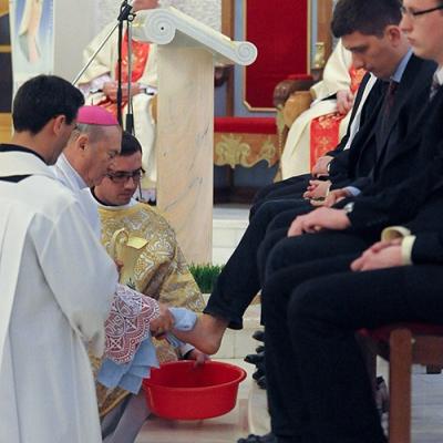 5 aprilie: Iaşi: Liturghia Cinei Domnului. Foto: Adrian Cuba