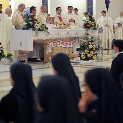 5 aprilie: Iaşi: Liturghia Cinei Domnului. Foto: Adrian Cuba