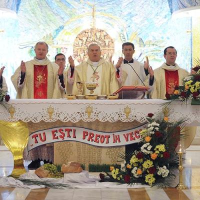 5 aprilie: Iaşi: Liturghia Cinei Domnului. Foto: Adrian Cuba