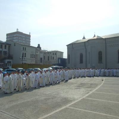 5 aprilie: Iaşi: Liturghia crismei