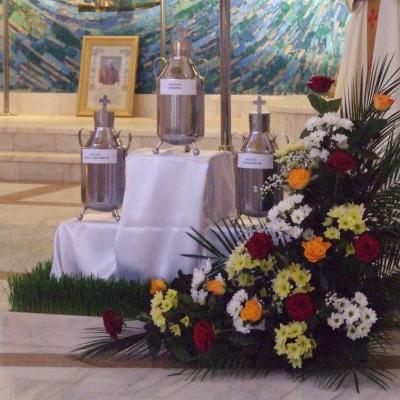 5 aprilie: Iaşi: Liturghia crismei