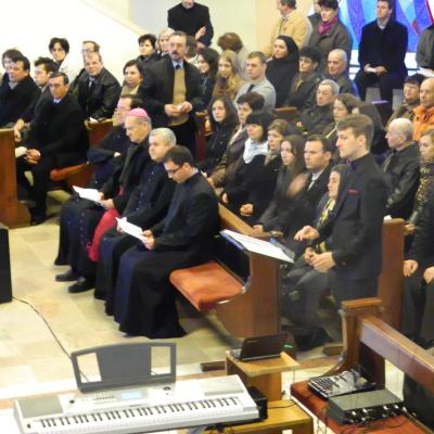9 aprilie: Iaşi ("Sf. Tereza"): Concert de Paşti: "Isuse înviat, tu m-ai cunoscut!"