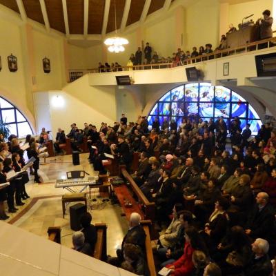 9 aprilie: Iaşi ("Sf. Tereza"): Concert de Paşti: "Isuse înviat, tu m-ai cunoscut!"