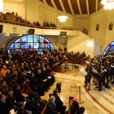 9 aprilie: Iaşi ("Sf. Tereza"): Concert de Paşti: "Isuse înviat, tu m-ai cunoscut!"
