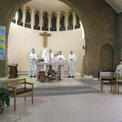 12-19 aprilie: Londra: PS Aurel Percă în vizită pastorală la românii catolici