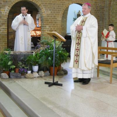 12-19 aprilie: Londra: PS Aurel Percă în vizită pastorală la românii catolici