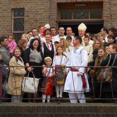 12-19 aprilie: Londra: PS Aurel Percă în vizită pastorală la românii catolici