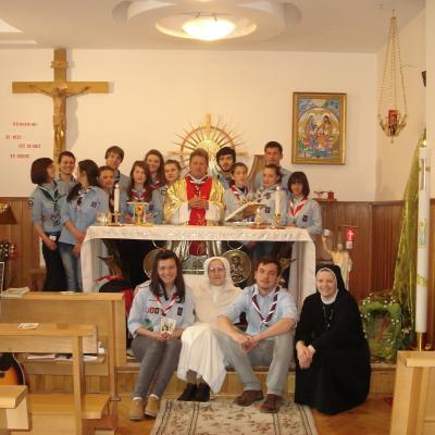 13-16 aprilie: Iaşi şi Roman: Exerciţii spirituale pentru catolicii cercetaşi