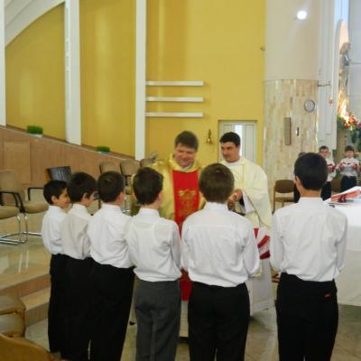 15 aprilie: Bacău "Fericitul Ieremia": Mandatul ministranţilor