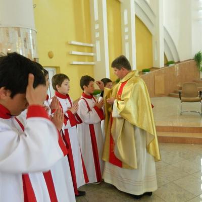 15 aprilie: Bacău "Fericitul Ieremia": Mandatul ministranţilor