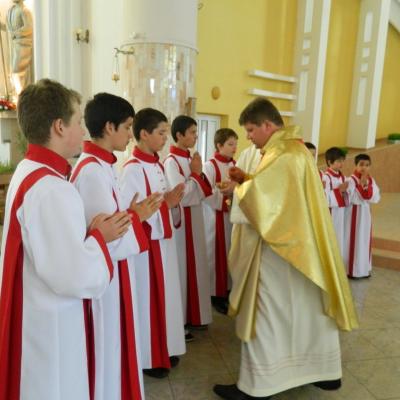 15 aprilie: Bacău "Fericitul Ieremia": Mandatul ministranţilor
